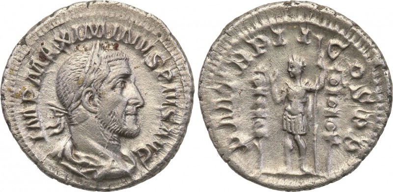 Roman Empire. Maximus I . (235-238) Ar. Denar, Rzym 
Ładny egzemplarz.
Waga/We...