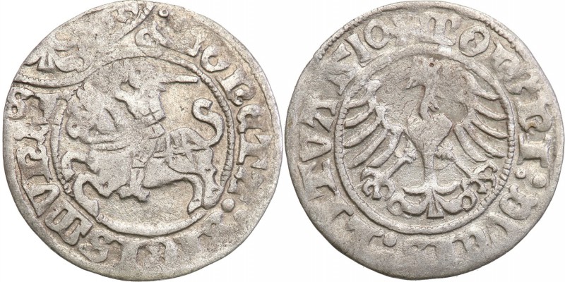 Sigismund I the Old. polgrosz 15(??), Vilnius - Mint error 
Nad Podgonią nabita...