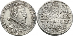 Sigismund III Vasa . Trojak (3 grosze) 1602, Cracow 
Popiersie króla w prawo, odwrócona cyfra daty.Bardzo ładny egzemplarz. Połysk.Iger K.02.1.a (R1)...