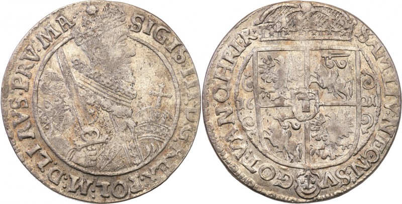 Sigismund III Vasa . Ort (18 groszy) 1621, Bydgoszcz 
W tytulaturze awersu SIGI...
