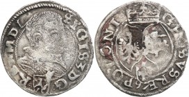 Sigismund III Vasa . Grosz 1597, Lublin RARE R7 - data 97 (w otoku u dołu) 
Aw.: Popiersie króla bez korony w prawo. W otoku: SIGIS 3 D G REX M D LRw...