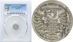 Sigismund III Vasa . Denar 1594, Gdansk / Danzig PCGS MS62 (MAX) 
Najwyższa nota gradingowa na świecie w PCGS.Idealnie zachowana drobna moneta. Połys...