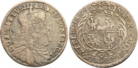 Augustus III the Sas. Trojak (3 grosze) 1754, Leipzig 
Rzadszy nominał. Patyna.Iger Li.54.1.a (R1)
Waga/Weight: 1,45 g Ag Metal: Średnica/diameter: ...