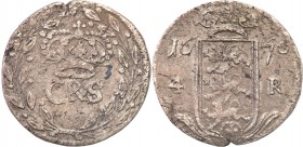 Livonia. Karol XI (1660-1687). 4 öre 1670 CRS, Reval 
Patyna. Rzadsza moneta.Neumann 39
Waga/Weight: 3,32 g Ag Metal: Średnica/diameter: 
Stan zach...