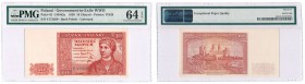 Banknote. Emigration 10 zlotych 1939 seria E PMG EPQ 64 (MAX) RARE R6 
Najwyższa nota gradingowa na świecie. Banknot w gradingu PMG z notą 64 oraz do...