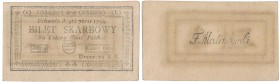 The Kociuszko Insurrection 4 zlote 1794 1 seria L 
Sztywny papier. Zaokrąglone rogi. Ładnie zachowany.Lucow 43l (R0); Miłczak A11a
Waga/Weight: Meta...