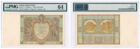 50 zlotych 1929 seria EP PMG 64 
Idealnie zachowany banknot w gradingu PMG.Lucow 654a (R0); Miłczak 70c
Waga/Weight: Metal: Średnica/diameter: 
Sta...