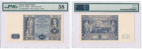 20 zlotych 1936 seria AB PMG 58 
Pięknie zachowany banknot w gradingu PMG.Lucow 686 (R0); Miłczak 76
Waga/Weight: Metal: Średnica/diameter: 
Stan z...