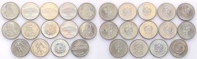 III RP. 20.000 zlotych Copper-Nickel 1993-1994, group 14 pieces 
Pięknie zachowane monety. Na niektórych egzemplarzach pojedyncze mikroryski.
Waga/W...