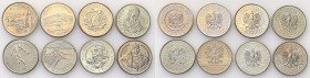 III RP. 20.000 zlotych Copper-Nickel 1993-1994, group 8 pieces 
Pięknie zachowane monety. Na niektórych egzemplarzach pojedyncze mikroryski.
Waga/We...