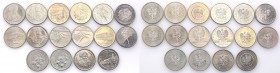 III RP. 20.000 zlotych Copper-Nickel 1993-1994, group 16 pieces 
Pięknie zachowane monety. Na niektórych egzemplarzach pojedyncze mikroryski.
Waga/W...
