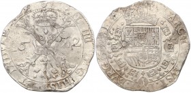 Netherlands
Netherlands, Brabant. Filip IV (1621-1665). Patagon 1622, Antwerpia 
Dobre detale monogramu i tarczy herbowej. Przyzwoicie zachowany egz...