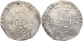 Netherlands
Netherlands, Brabant. Filip IV (1621-1665). Patagon 1653, Antwerpia 
Przyzwoicie zachowany egzemplarz jak na ten typ monety.Davenport 44...