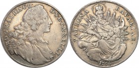 Germany / Prussia
Germany, Bavaria. Maximilian III Joseph. Madonnentaler 1764 
Patyna. Davenport 1953
Waga/Weight: 27,89 g Ag Metal: Średnica/diame...