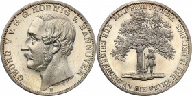 Germany / Prussia
Germany. Johann V. Taler (Thaler) okolicznościowy 1865, Hannover 
Wyśmienicie zachowana moneta o prezencji lustrzanki. Rzadki i ce...