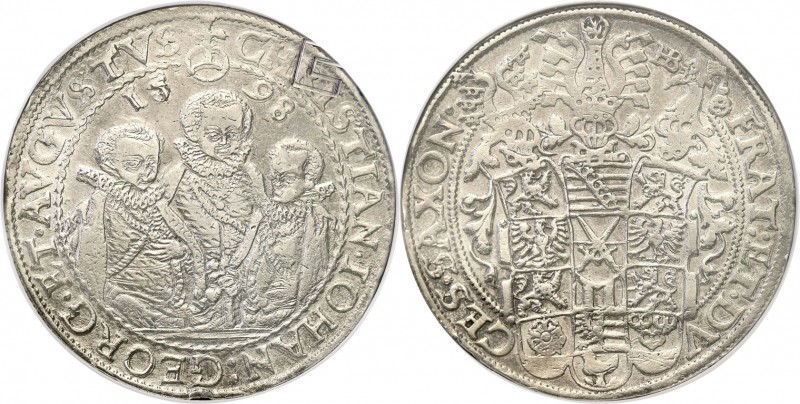 Germany / Prussia
Germany, Saxony. Krystian II, Jan Jerzy I i August (1591-1611...