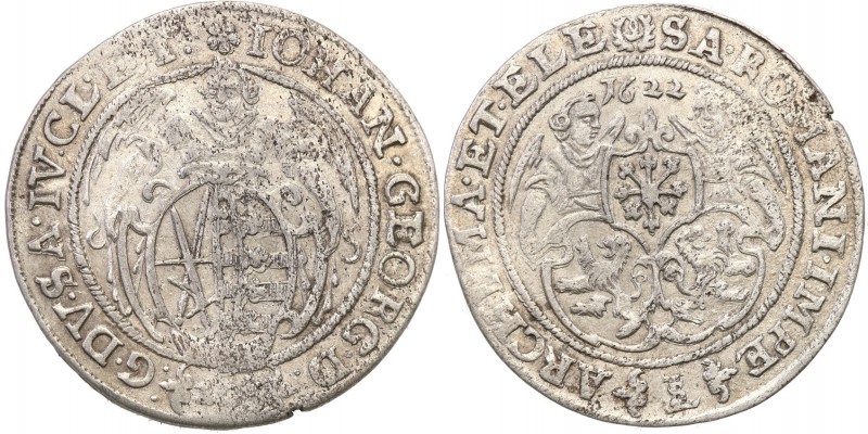 Germany / Prussia
Germany, Saxony. Johan Georg (1615-1656). Kipper 10 groschen ...