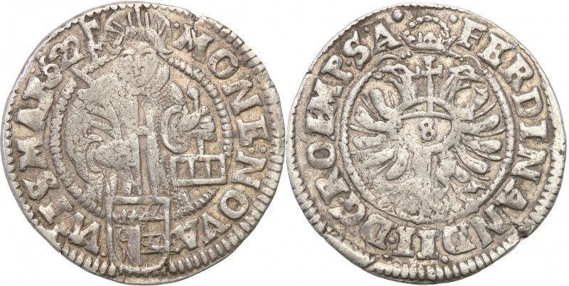 Germany / Prussia
Germany, Wismar - city. 1/4 Taler (Thaler) (8 schilling) 1622...