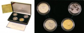 Portugal
Portugalia. 100 escudos 1989-1990 Odkryć Portugalii, Group 4 coins 
Portugalia. 100 escudos 1989-1990 Odkryć Portugalii, zestaw 4 monetZest...