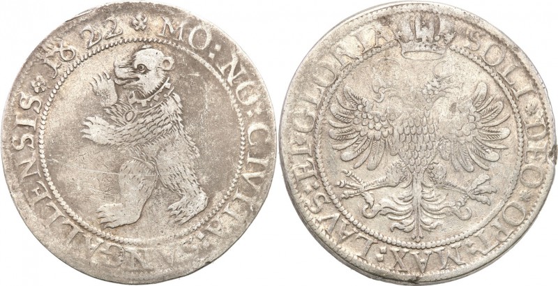 Switzerland
Switzerland, St. Gallen. Taler (Thaler) 1622 
Aw.: Stojący niedźwi...