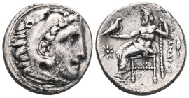 Alexander III 'the Great' AR Drachm, Kolophon Kings of Macedon. Alexander III 'the Great' (336-323 BC). AR Drachm . Kolophon, struck under Menander or...