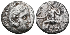 Greek Coins KINGS of MACEDON.Alexander III.(336-323 BC).Drachm. AR , very fine.

 Weight:4,3 gr Diameter: 16,1 mm