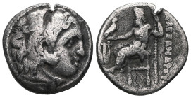 Greek Coins Kingdom of Macedon. Philip III Arrhidaios. Drachm. 322-319 BC. Kolophon. In the name and types of Alexander III. (Price-1768). (Müller-240...
