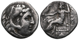 Greek Coins KINGS OF MACEDON. Alexander III ‘the Great’, 336-323 BC. Drachm . Abydos, ? struck under Antigonos I Monophtalmos, circa 310-301. Head of ...