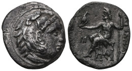 Greek Coins KINGS OF MACEDON. Alexander III ‘the Great’, 336-323 BC. Drachm , Abydos, struck by Antigonos I Monophthalmos, circa 310-301. Head of Hera...