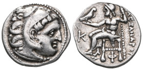 Greek Coins Kingdom of Macedon. Antigonos I Monophthalmos. Drachm. 310-301 a.C. Kolophon. Struck as Strategos or king of Asia, in the name and types o...