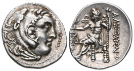 Greek Coins ISLANDS off IONIA, Chios. Circa 290-275 BC. AR Drachm . In the name and types of Alexander III of Macedon. Head of Herakles right, wearing...