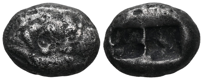 Greek Coins KINGS OF LYDIA.Kroisos AR 1/2 Stater (Siglos), c. 560-546 BC Kings o...