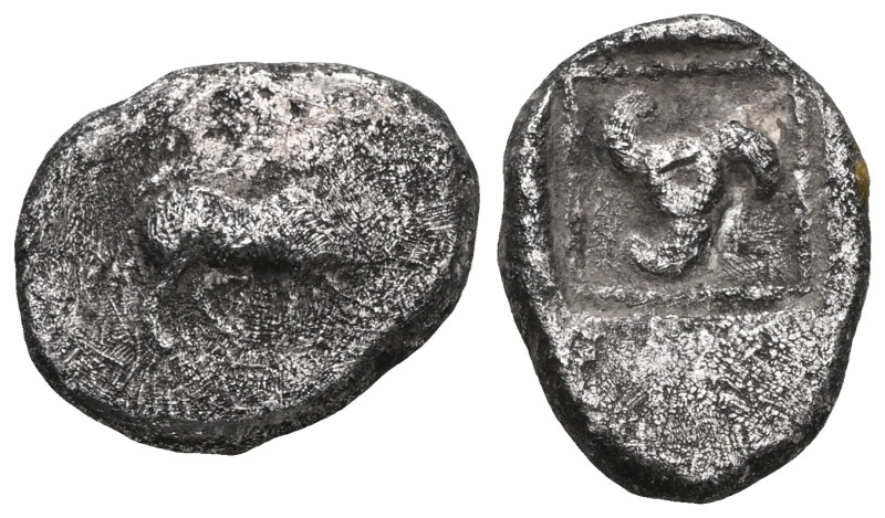 Greek Coins DYNASTS of LYCIA. Kuprilli. Circa 480-440 BC. AR Third Stater . Unce...