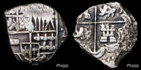 Bolivia, Potosi. 1 Real. 1621-1652 (Felipe IV). T. Macuquina.