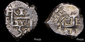 Bolivia, Potosi. 1 Real. 1756 (Fernando VI). Q. Macuquina.
