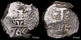 Bolivia, Potosi. 1 Real. 1765 (Carlos III). VY. Macuquina.
