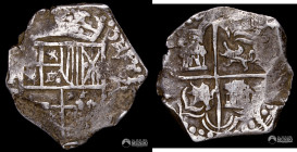 Bolivia, Potosi. 4 Reales. 1618-1621 (Felipe III). T. Macuquina.