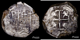 Bolivia, Potosi. 4 Reales. 1743 (Felipe V). C. Macuquina.
