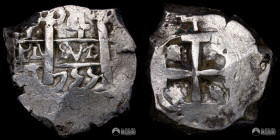Bolivia, Potosi. 4 Reales. 1755 (Fernando VI). Q. Macuquina.