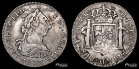 Bolivia, Potosi. 4 Reales. 1777 (Carlos III). PR.