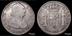 Bolivia, Potosi. 4 Reales. 1800 (Carlos IV). PP.