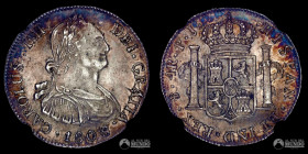 Bolivia, Potosi. 4 Reales. 1808 (Carlos IV). PJ. NGC MS62.