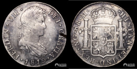 Guatemala, Nueva Guatemala. 8 Reales. 1819 (Fernando VII). M.