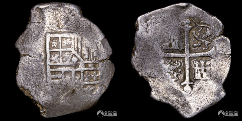 Mexico, Mo. 8 Reales. (1598-1621). (Felipe III). A Estudiar. Material plata. 25....