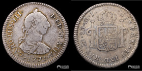 Peru, Lima. 1 Real. 1775 (Carlos III). IJ.