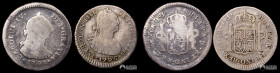 Peru, Lima. Pareja: 1 Real. 1791-1796 (Carlos IV).