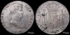 Peru, Lima. 8 Reales. 1814 (Fernando VII). JP.