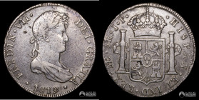 Peru, Lima. 8 Reales. 1819 (Fernando VII). JP.
