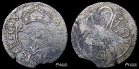 Venezuela, Caracas. ¼ de Real. 1818 (Fernando VII).