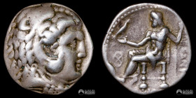 Reino de Macedonia. Tetradracma. Post 323 a. C. (Alejandro III; postumo).